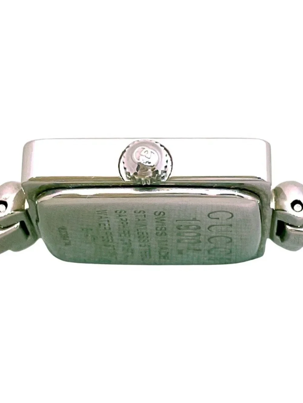 Gucci Bangle Watch SS Quartz Pink Shell Dial